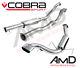 Cobra Sport Astra VXR H Resonated 3 Turbo Back Exhaust With Decat