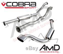 Cobra Sport Astra VXR H Resonated 3 Turbo Back Exhaust With Decat