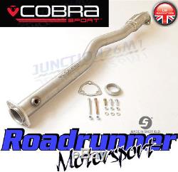 Cobra Sport Astra VXR MK5 2nd De Cat Pipe Exhaust Stainless Deletes 2nd Cat