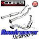 Cobra Sport Astra VXR MK5 3 Turbo Back Exhaust System Resonated & De Cat VZ07c