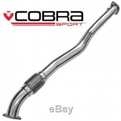 Cobra Sport VX05c Vauxhall Astra H VXR second de-cat pipe exhaust