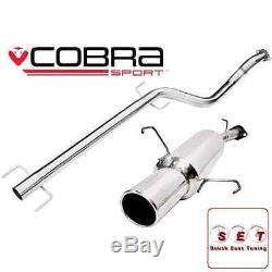 Cobra Sport Vauxhall Astra G Coupe Non Resonated Cat Back Exhaust 2