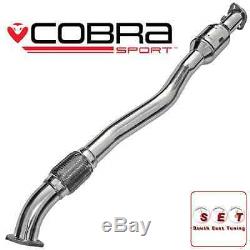 Cobra Sport Vauxhall Astra G Coupe Turbo Exhaust 200 Cell Sports Cat 2.5 bore