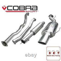 Cobra Sport Vauxhall Astra G Coupe Turbo Resonated De-Cat Turbo Back Exhaust 3