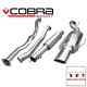 Cobra Sport Vauxhall Astra G Coupe Turbo Resonated De-Cat Turbo Back Exhaust 3
