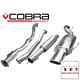 Cobra Sport Vauxhall Astra G Coupe Turbo Resonated Sports Cat Exhaust 3
