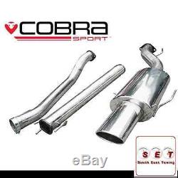 Cobra Sport Vauxhall Astra H SRi Non Res Cat Back Exhaust 2.5