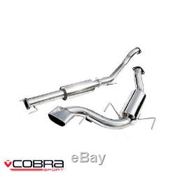 Cobra Sport Vauxhall Astra H VXR 2.0 Turbo Cat Back Exhaust (2.5/R) VX72