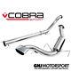 Cobra Sport Vauxhall Astra H VXR 3 Cat Back Exhaust System (Non-Resonated)