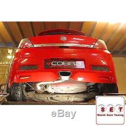 Cobra Sport Vauxhall Astra H VXR Non Resonated Cat Back Exhaust 2.5