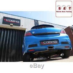 Cobra Sport Vauxhall Astra H VXR Resonated Turbo Back Exhaust with Sports Cat 3