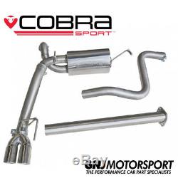 Cobra Sport Vauxhall Astra J GTC 1.6 T 2.5 Cat Back Exhaust (Non-Resonated)
