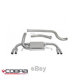 Cobra Sport Vauxhall Astra J VXR 2.0 Turbo Cat Back Exhaust (N) VX23TP28