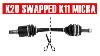 Custom Driveshafts For The K Swapped K11 Micra
