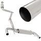Direnza 2.75 Stainless Catback Exhaust System For Vauxhall Opel Astra J Gtc Vxr