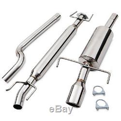 Direnza Stainless Catback Exhaust System For Vauxhall Opel Astra H Mk5 2.0 Sri