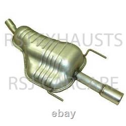 EXHAUST SILENCER OPEL ASTRA H (A04) 1.6 (L48) Petrol 2006-12- 2014-05