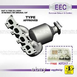 Eec Catalyst Vx6010t Type Approved Vauxhall Astra Zafira Z16xe Z14xe Free Kit