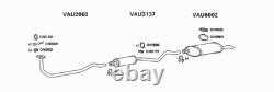 EuroFlo Exhaust System for Vauxhall Astra 12S 1.2 1984-1986