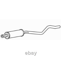 EuroFlo Exhaust System for Vauxhall Astra 12S 1.2 1984-1986