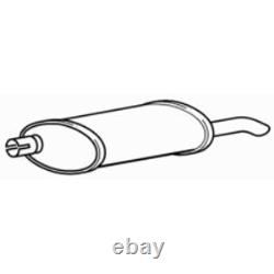 EuroFlo Exhaust System for Vauxhall Astra 12S 1.2 1984-1986