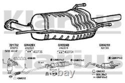 Exhaust Back Box Silencer for VAUXHALL ASTRA 2.2 01-04 G Convertible Coupe OEQ