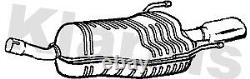 Exhaust Back / Rear Box fits OPEL ASTRA H 1.8 05 to 10 Klarius 13200323 5852531