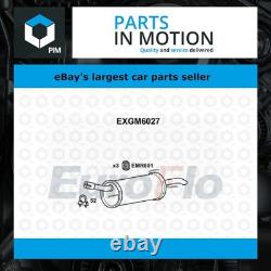 Exhaust Back / Rear Box fits VAUXHALL ASTRA G 1.6 03 to 05 EuroFlo 13128093 New