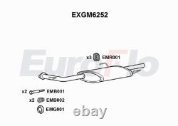 Exhaust Back / Rear Box fits VAUXHALL ASTRA G 1.6 98 to 06 EuroFlo Quality New