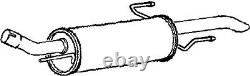 Exhaust Back / Rear Box fits VAUXHALL ASTRA G 1.7D 03 to 05 Z17DTL Klarius New