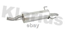 Exhaust Back / Rear Box fits VAUXHALL ASTRA G 1.7D 03 to 05 Z17DTL Klarius New