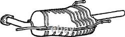 Exhaust Back / Rear Box fits VAUXHALL ASTRA G 1.8 98 to 05 Klarius 13182718 New