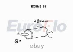 Exhaust Back / Rear Box fits VAUXHALL ASTRA H 1.7D 04 to 11 EuroFlo 13150386 New