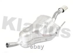 Exhaust Back / Rear Box fits VAUXHALL ASTRA H 1.8 05 to 10 Klarius 13200323 New