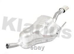 Exhaust Back / Rear Box fits VAUXHALL ASTRA H 1.8 05 to 10 Klarius 13200323 New