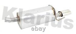 Exhaust Back / Rear Box fits VAUXHALL ASTRA H 1.9D 04 to 10 Klarius 13193609 New