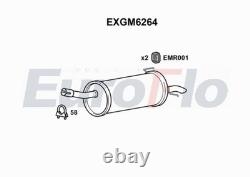 Exhaust Back / Rear Box fits VAUXHALL ASTRA H 1.9D 04 to 11 EuroFlo 13195870 New