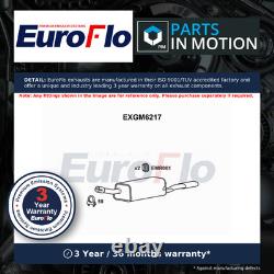 Exhaust Back / Rear Box fits VAUXHALL ASTRA H 1.9D 06 to 10 Z19DTH EuroFlo New