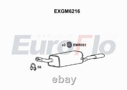Exhaust Back / Rear Box fits VAUXHALL ASTRA H 1.9D 06 to 10 Z19DTH EuroFlo New