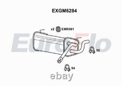 Exhaust Back / Rear Box fits VAUXHALL ASTRA J 1.4 09 to 15 EuroFlo 13329571 New