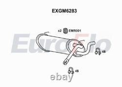 Exhaust Back / Rear Box fits VAUXHALL ASTRA J 1.4 09 to 15 EuroFlo 13329581 New
