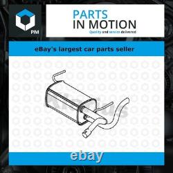 Exhaust Back / Rear Box fits VAUXHALL ASTRA J 2.0D 09 to 20 A20DTH Klarius New