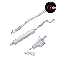Exhaust For Vauxhall Astra H 1.6 1.8 2004-2013 Front, Middle & Rear Chrome Tail