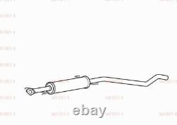 Exhaust For Vauxhall Astra H Mk5 1.6 2.0 Turbo 2004-2013 Middle Silencer