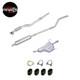 Exhaust For Vauxhall Astra Mk4 Mk5 1.6 1998-2013 Front Middle Rear + Fittings