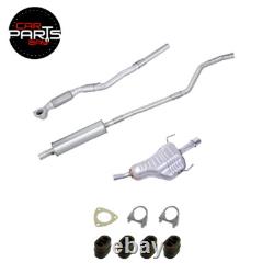 Exhaust For Vauxhall Astra Mk4 Mk5 1.6 1998-2013 Front Middle Rear + Fittings