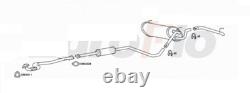 Exhaust For Vauxhall Opel Astra 1.4 Front + Middle + Rear