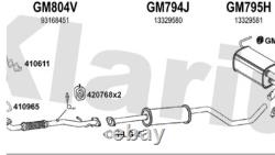 Exhaust Full System VAUXHALL ASTRA J 1.4 PETROL 12/2009-12/2016