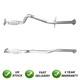 Exhaust Pipe Euro 6 Front SJR Fits Vauxhall Zafira Astra Cascada Opel 1.4