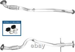 Exhaust Pipe + Fitting Kit Centre Aim Fits Vauxhall Astra 2009-2015 1.4 93168451